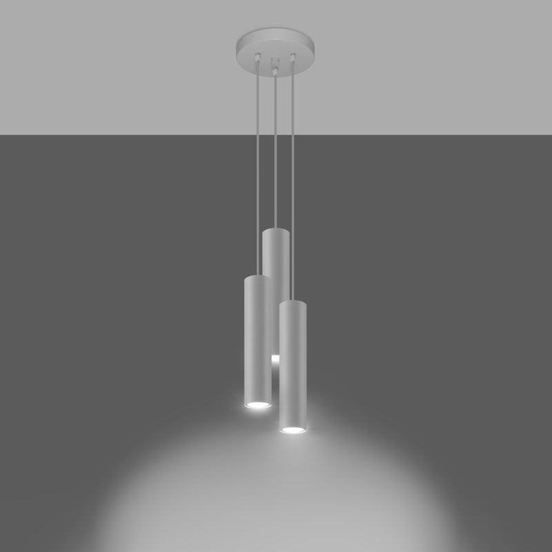 Pendant light LAGOS 3P White – Elegant pendant light for stylish interiors