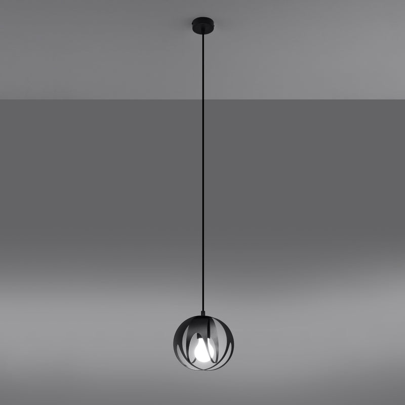 TULOS 1 hanging light black