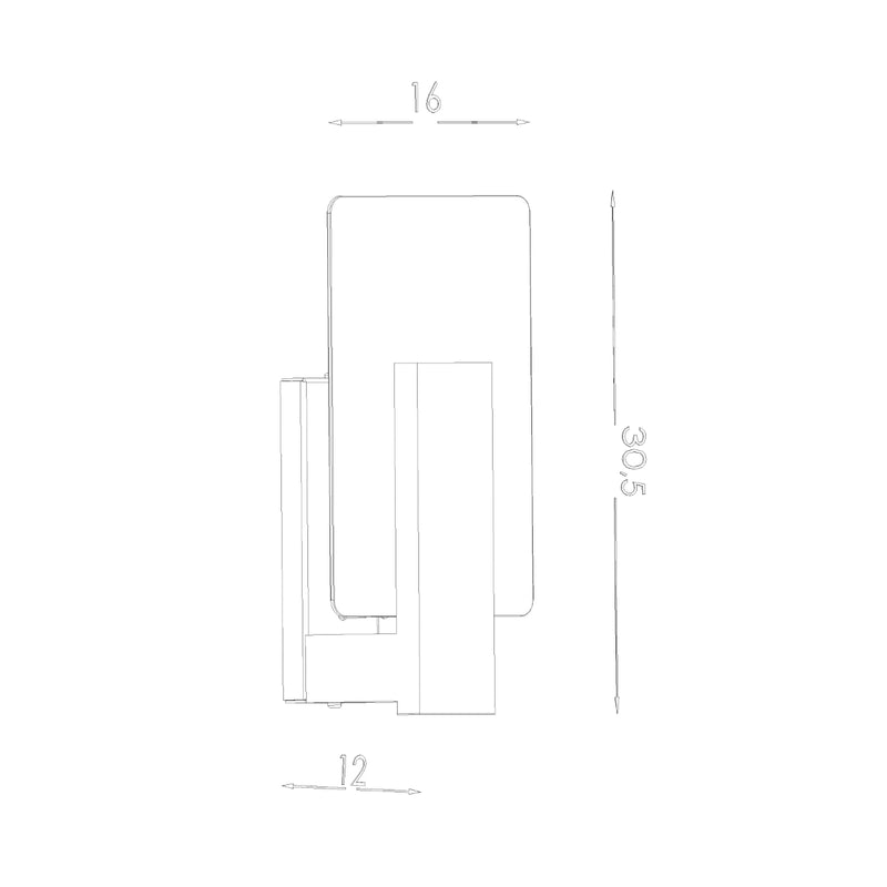 LAPPO wall light white