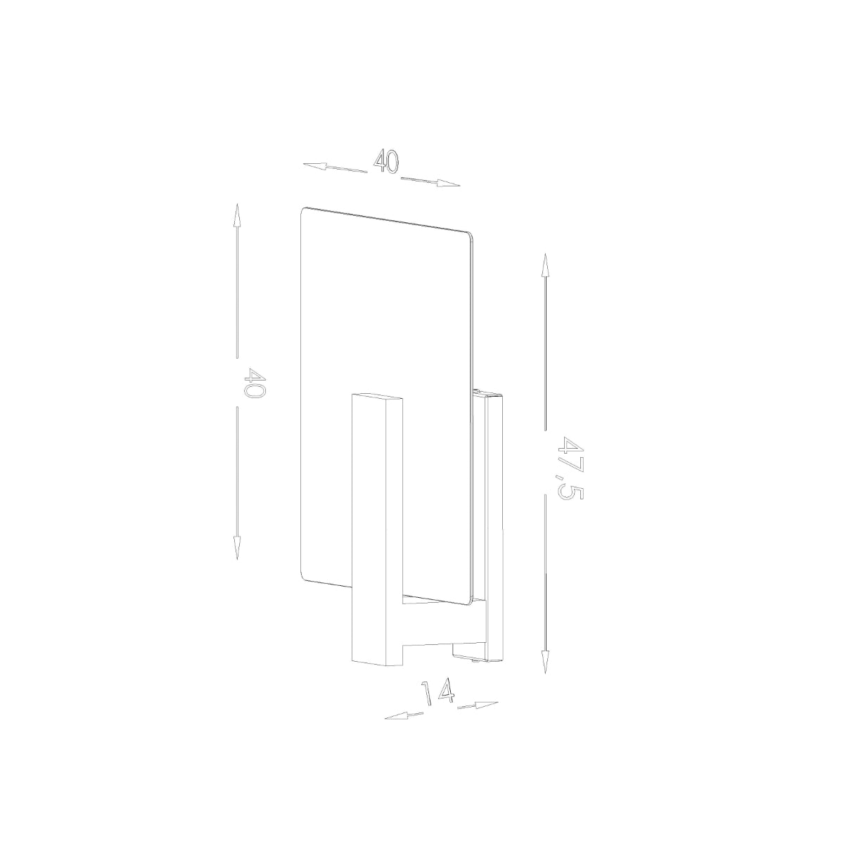 LAPPO ceiling light white