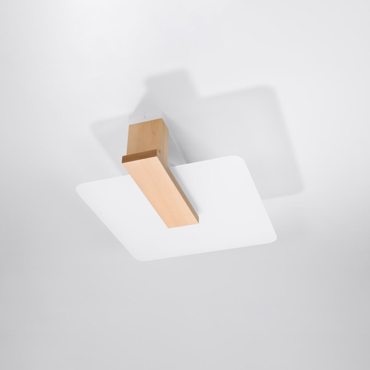 Ceiling light LAPPO natural wood