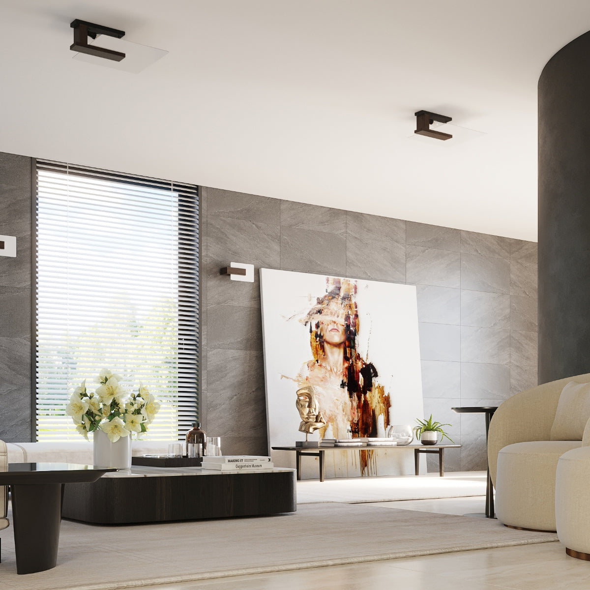 Wandleuchte LAPPO Wenge