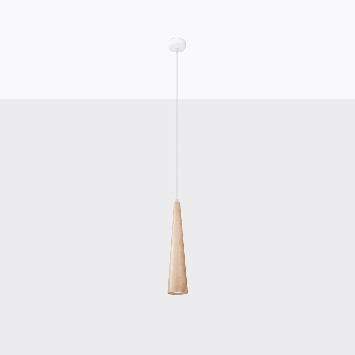 SULA 1 hanglamp naturel hout