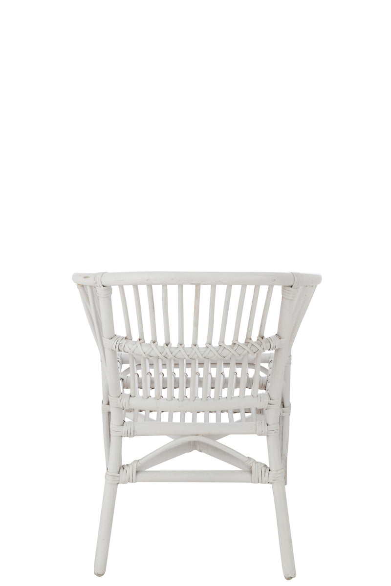Set van 2 rotan kinderstoelen 'Filou' - handgemaakt in wit of naturel voor een stijlvolle kinderkamer