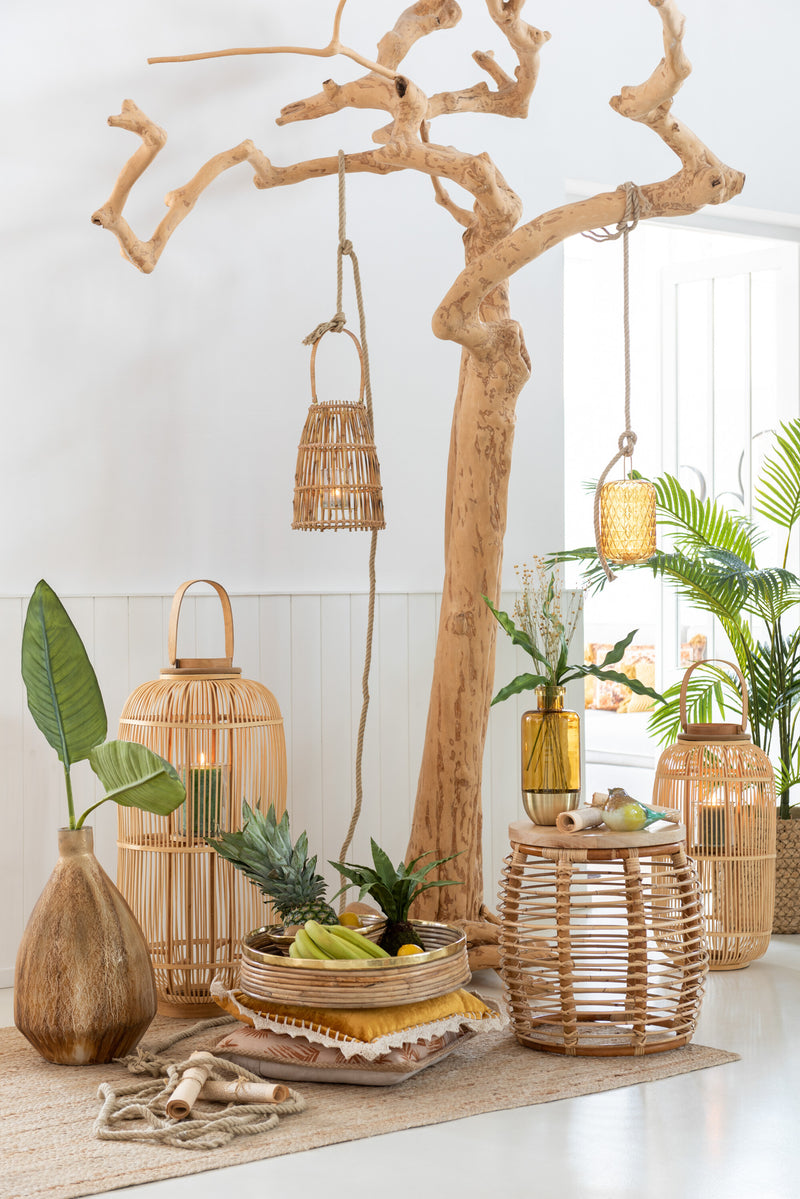 Charming side table Ana made of natural rattan - Versatile &amp; stylish for your home