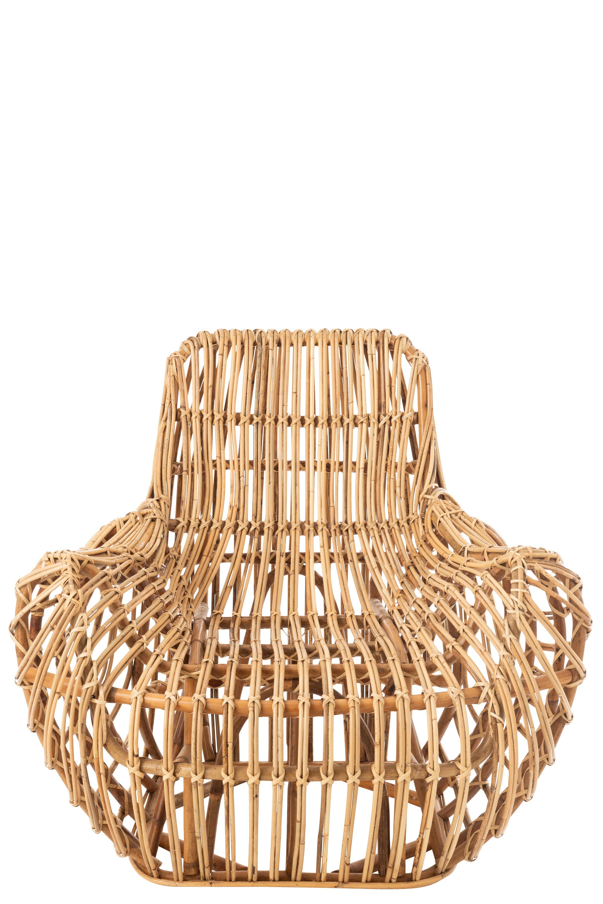 Handgefertigter Rattan Sessel 'Ana' - Naturbelassener Luxus für stilvolles Wohnen