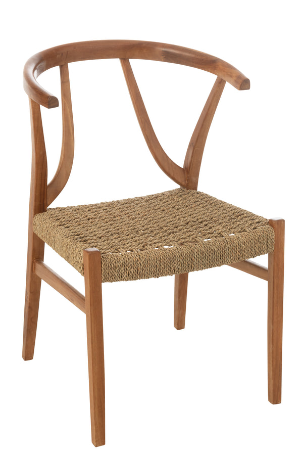 Esszimmerstuhl Alis aus Teakholz Natur