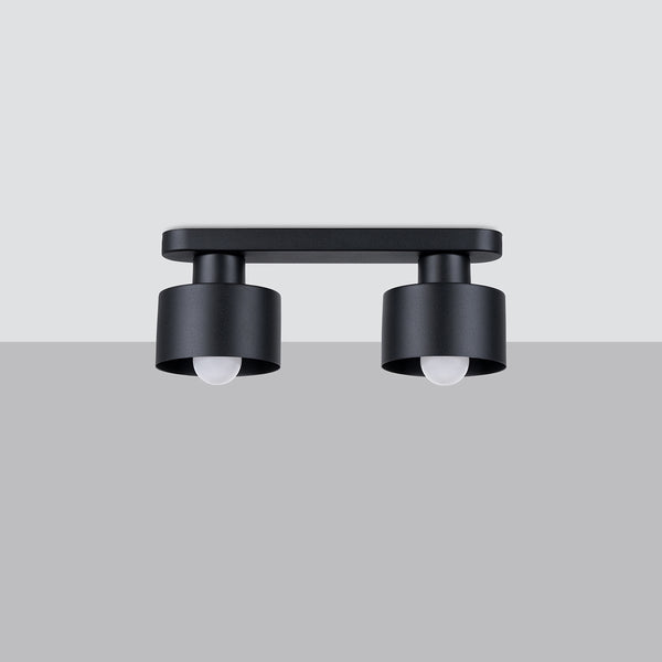 SAVAR 2 ceiling light black