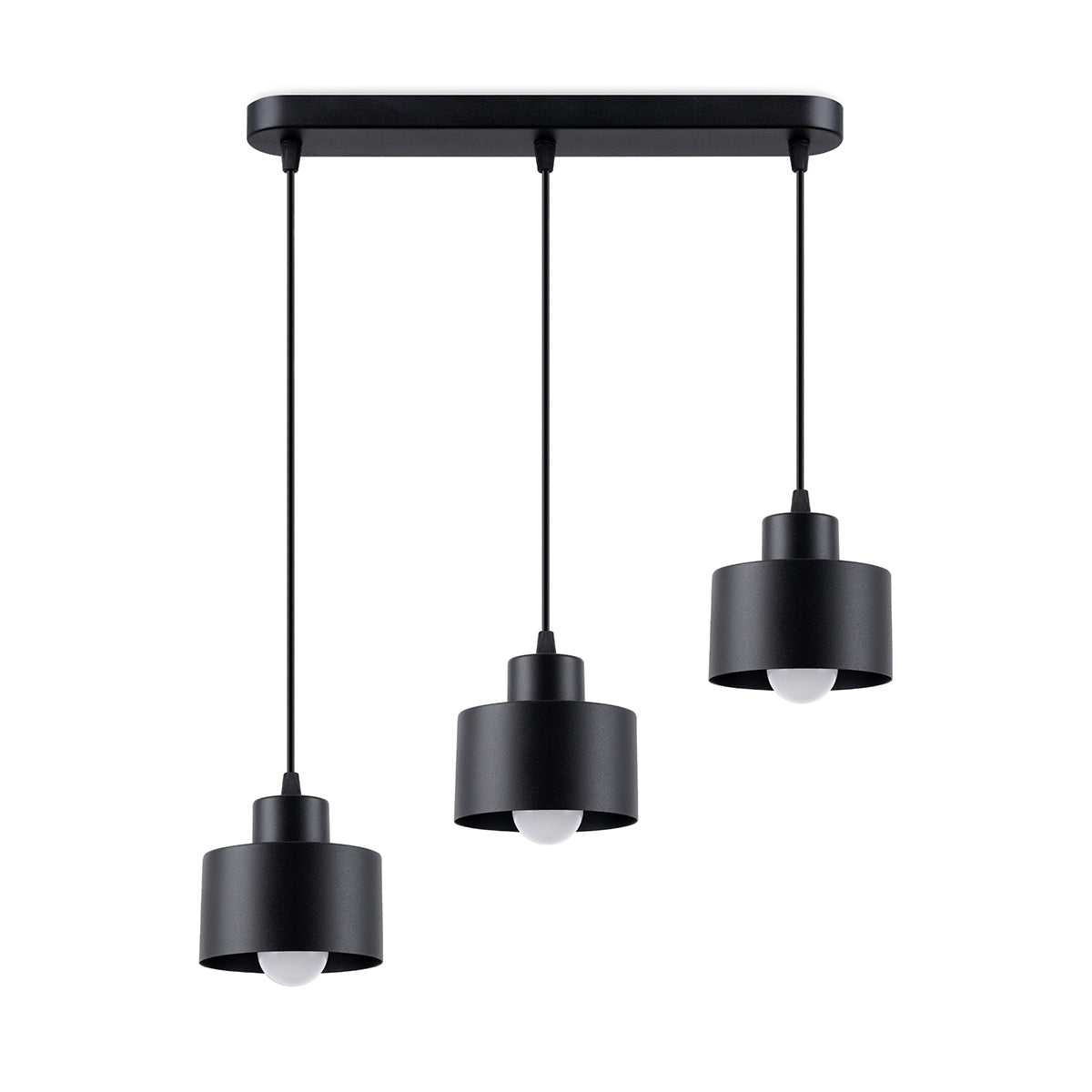 Pendelleuchte SAVAR 3 black