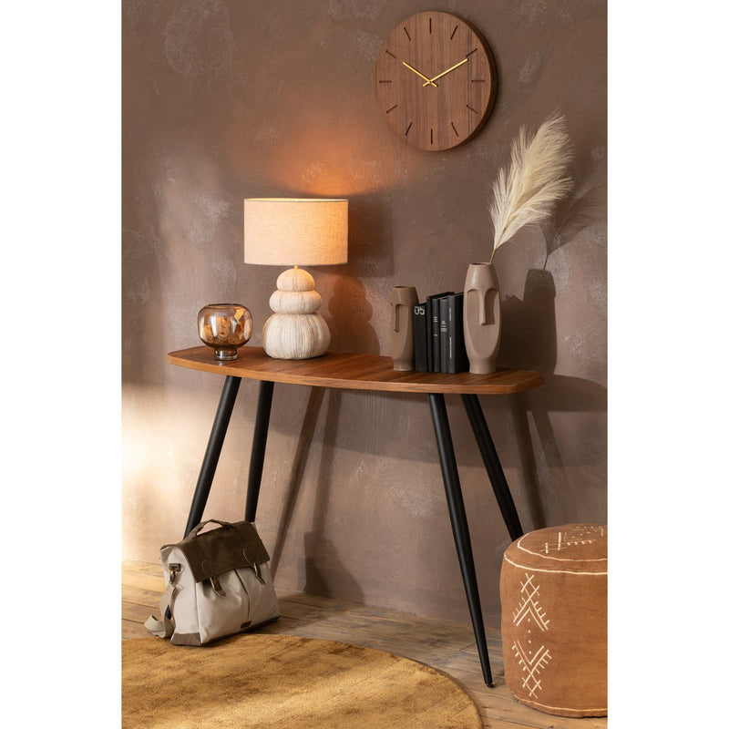 Tischlampe Seeigel Beige E27 Polyresin 60W Design