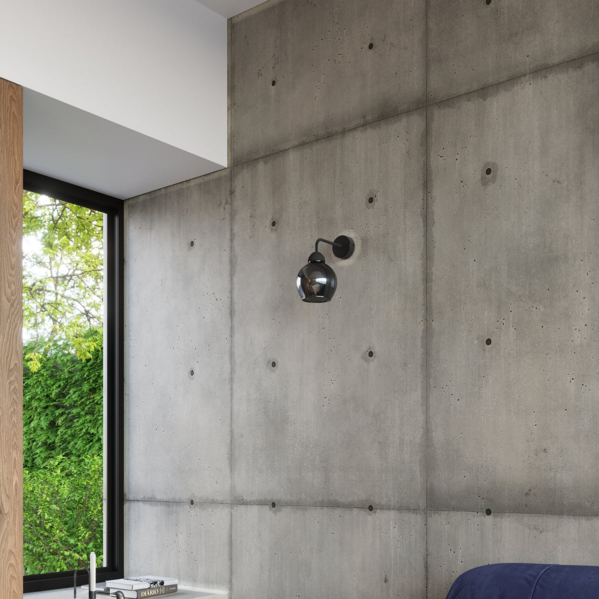 ALINO 1 hanglamp zwart