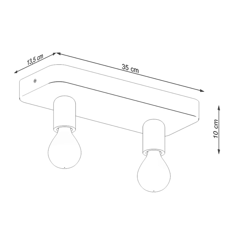 TAVO 2 ceiling light