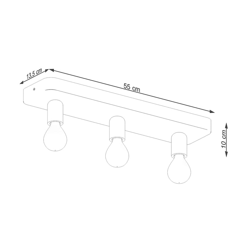 TAVO 3 ceiling light