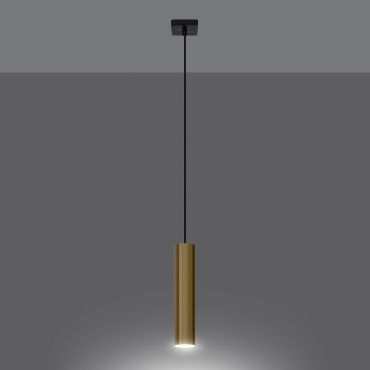 Pendant lights LAGOS 1 shiny gold