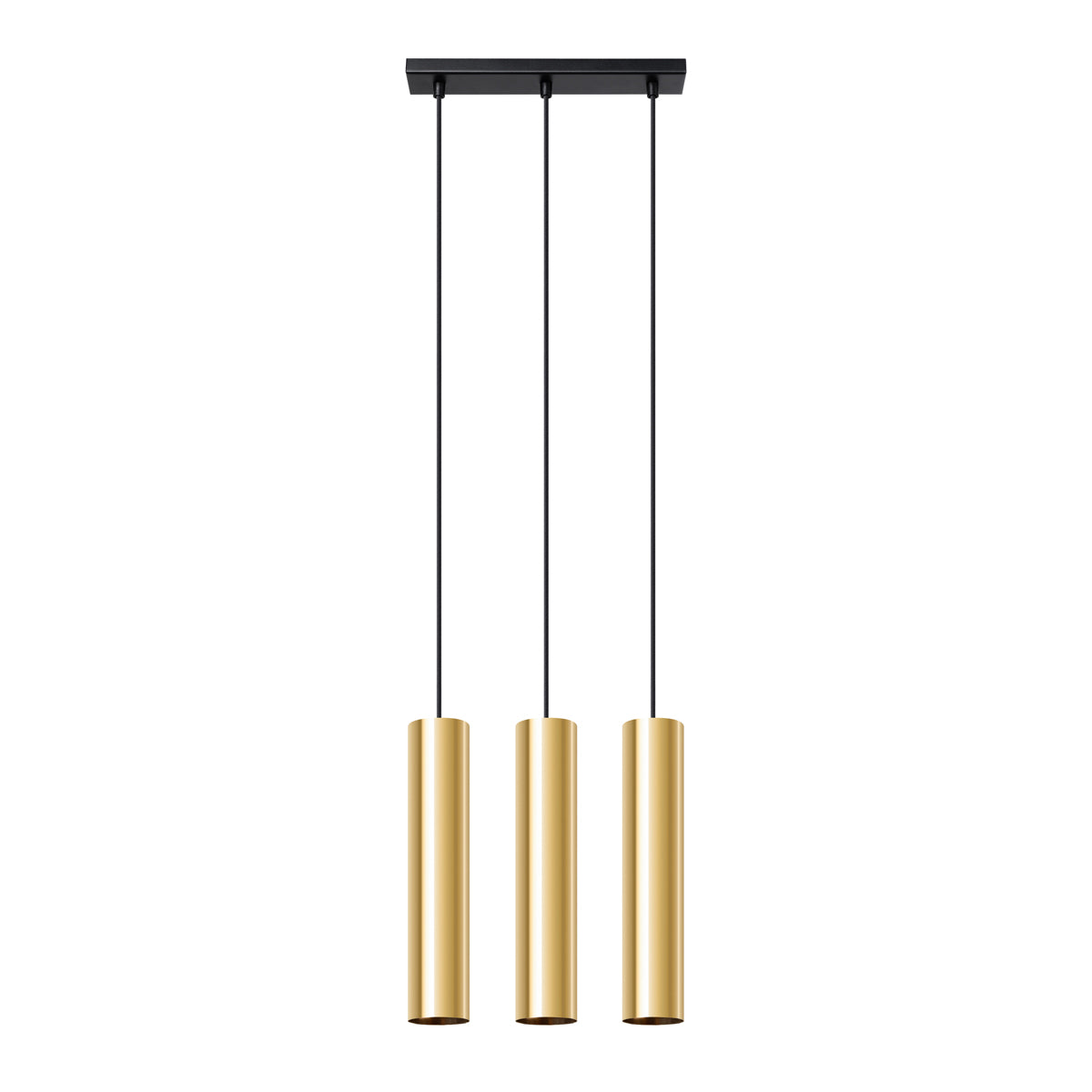Pendelleuchte LAGOS 3 polished gold