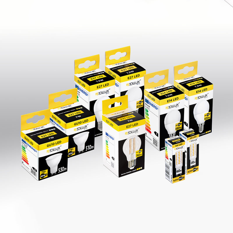 LED-lamp E27 3000K 7W 760lm