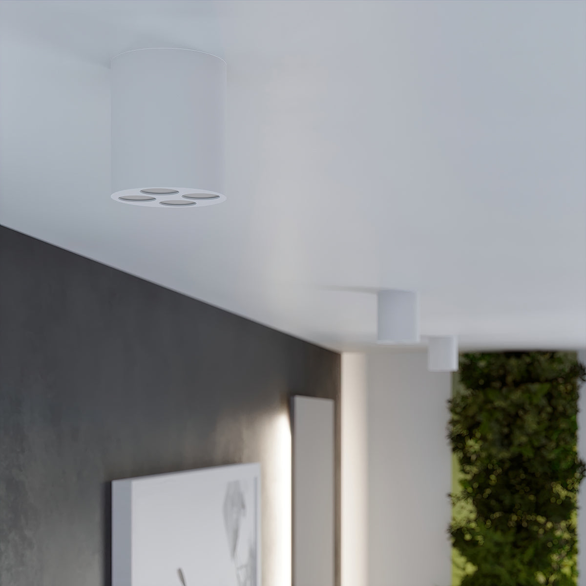 Ceiling light ZOE white LED