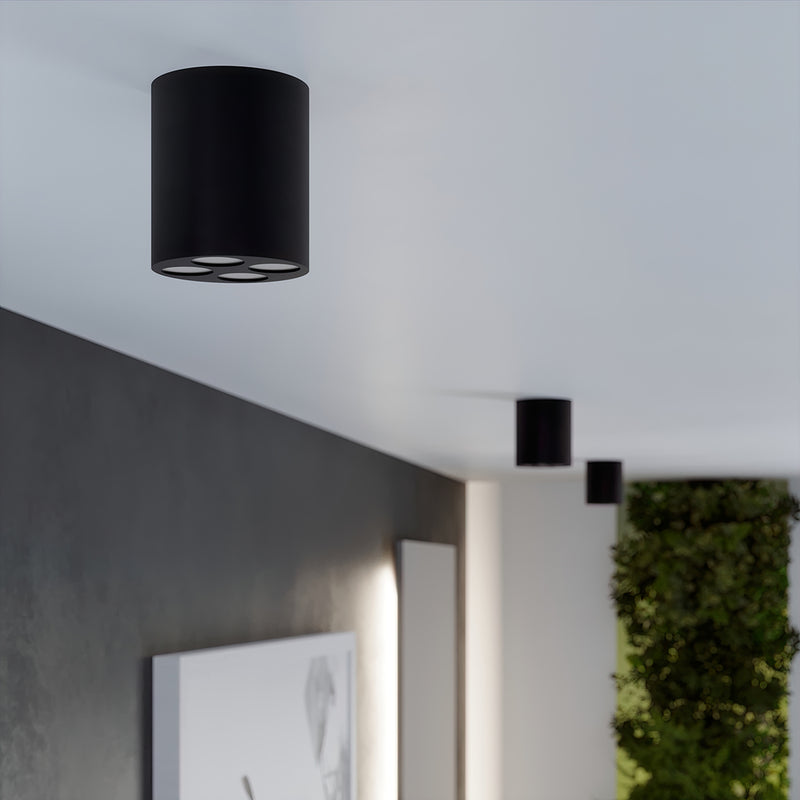 Deckenleuchted ZOE  schwarz LED