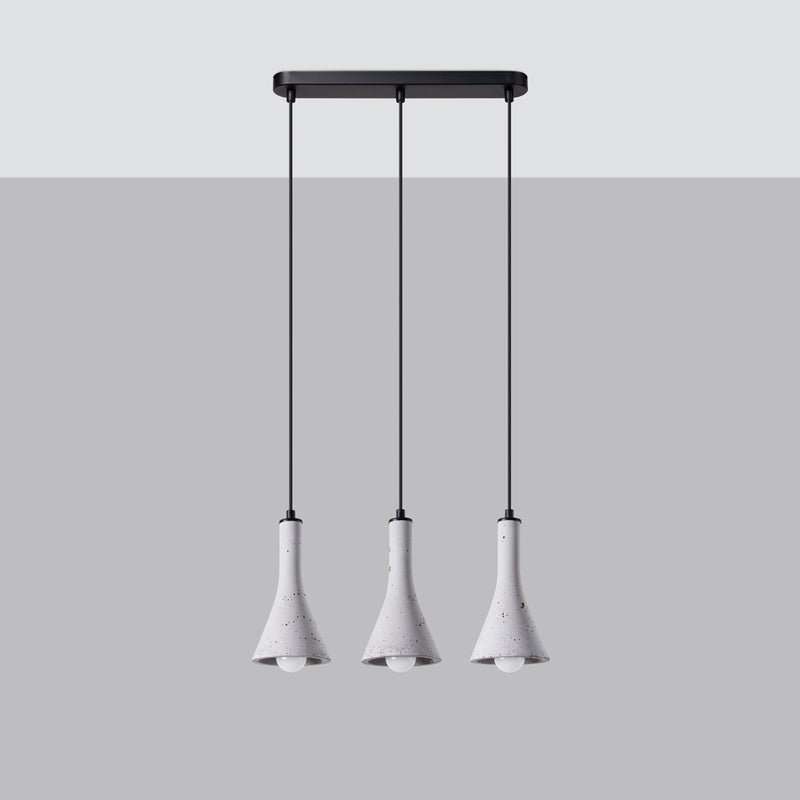 Pendant lights REA 3L concrete