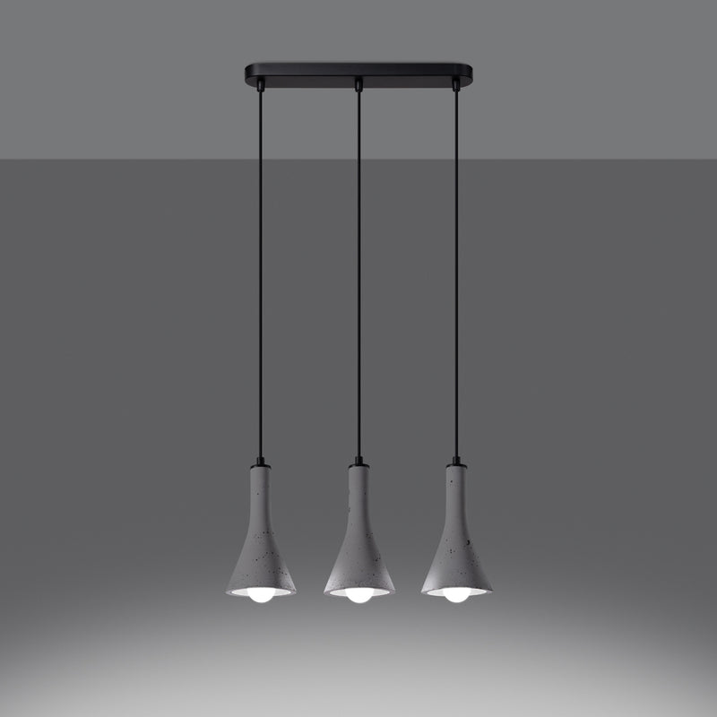 Pendant lights REA 3L concrete