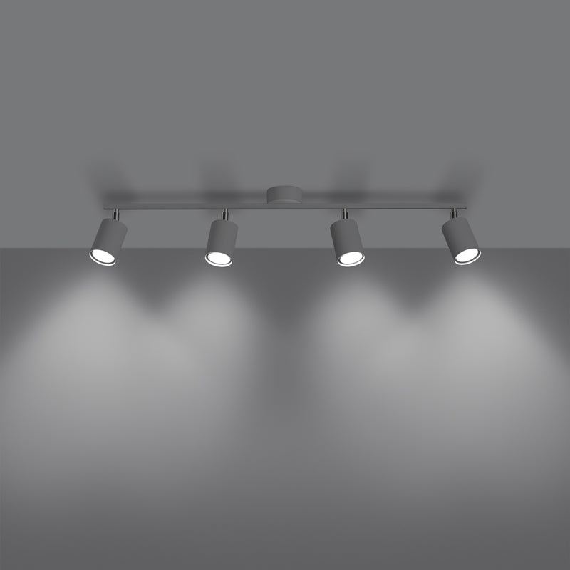 Plafondlamp LEMMI 4L wit