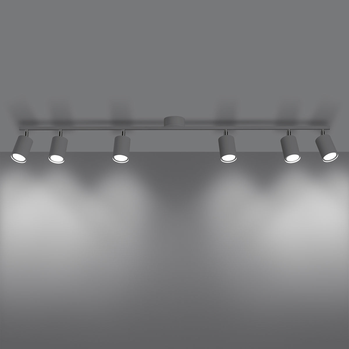 Ceiling light LEMMI 6L white