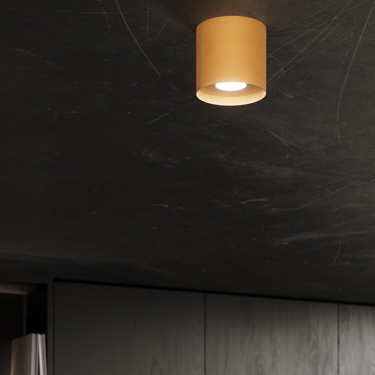 MIKA ceiling light golden