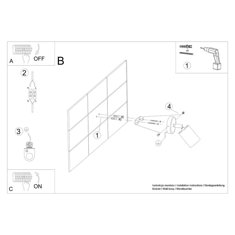 VERDO wandlampen wit