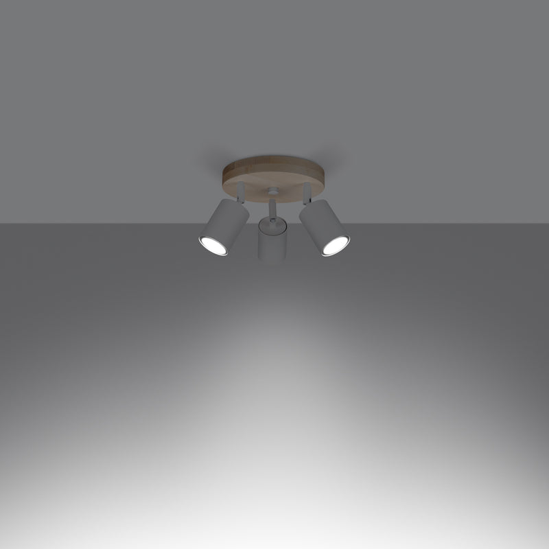 Ceiling light VERDO 3P white