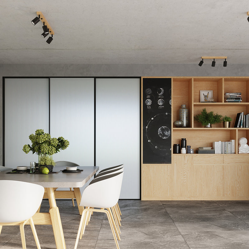 Ceiling light VERDO 3P black
