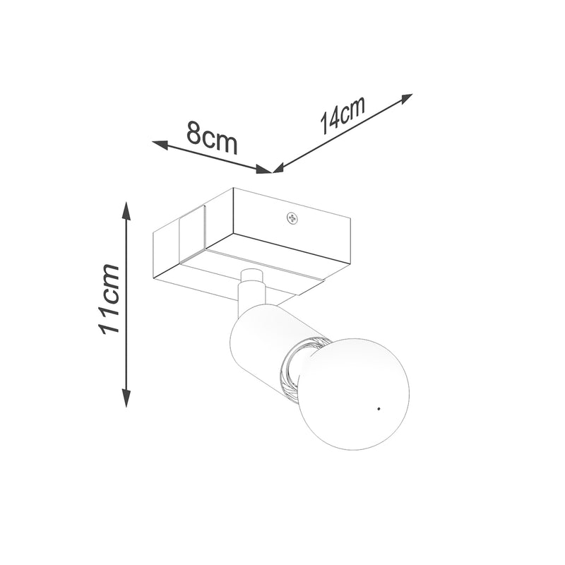 ZUCA wall lights black