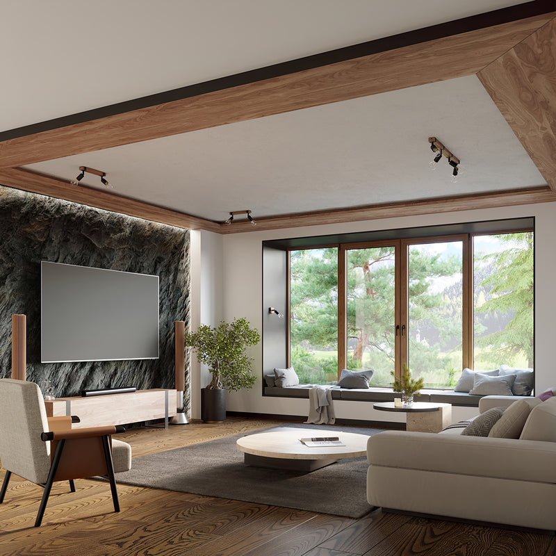 ZUCA 2 ceiling light black