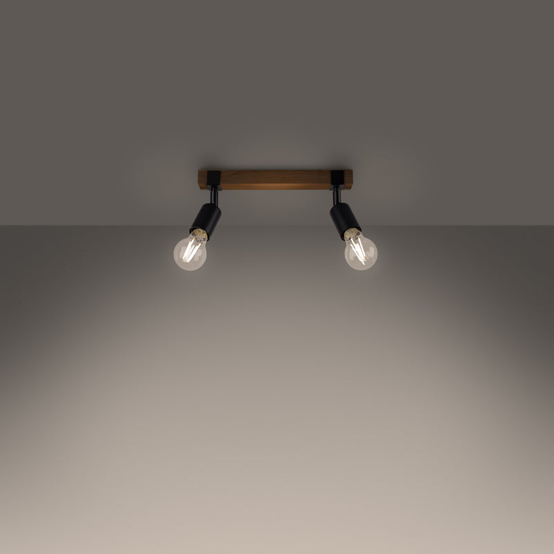 ZUCA 2 ceiling light black