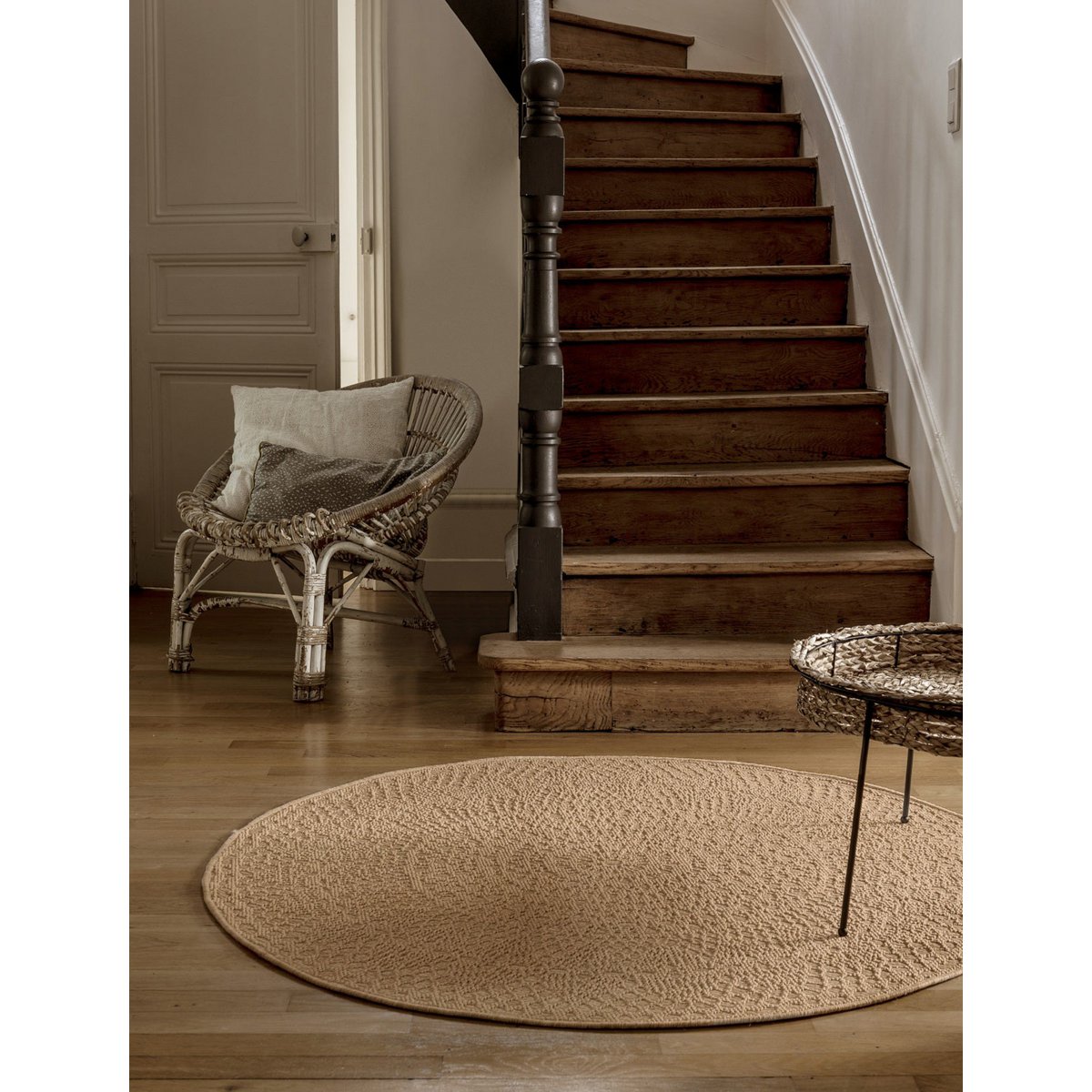 Tapis deco rond HÄKELN