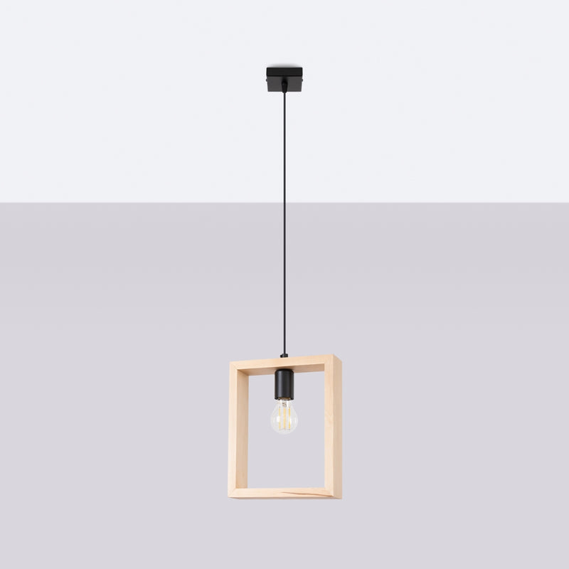 ARIES hanglamp natuurlijk hout