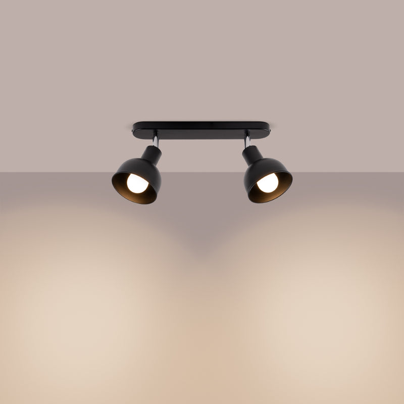 Plafond ELBA 2 zwart