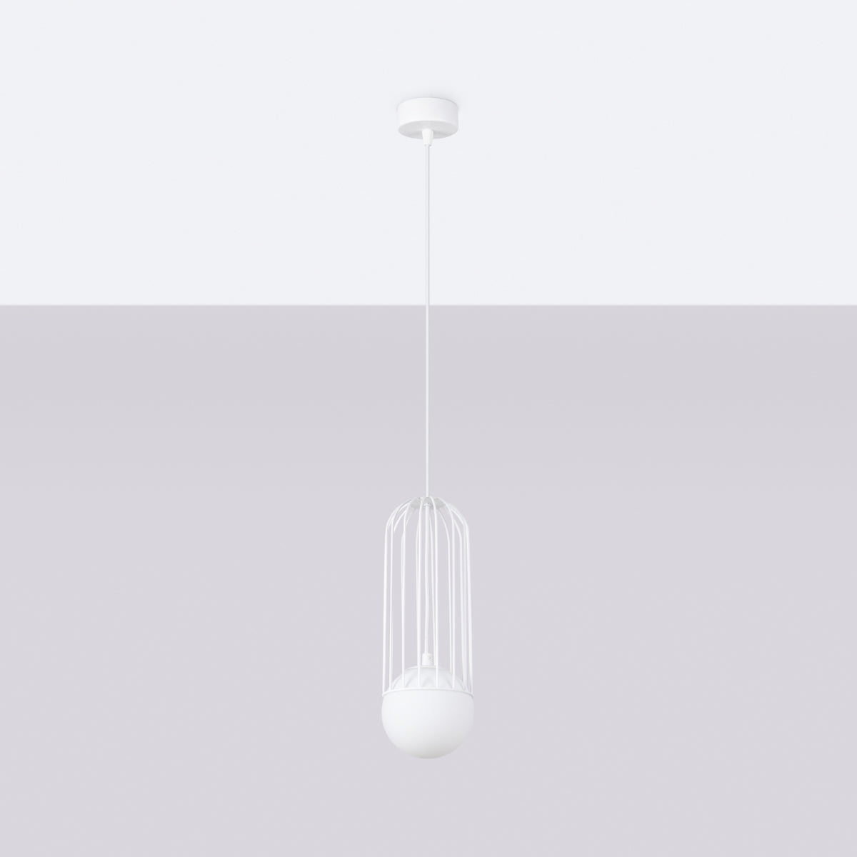 BRINA 1 hanglamp wit