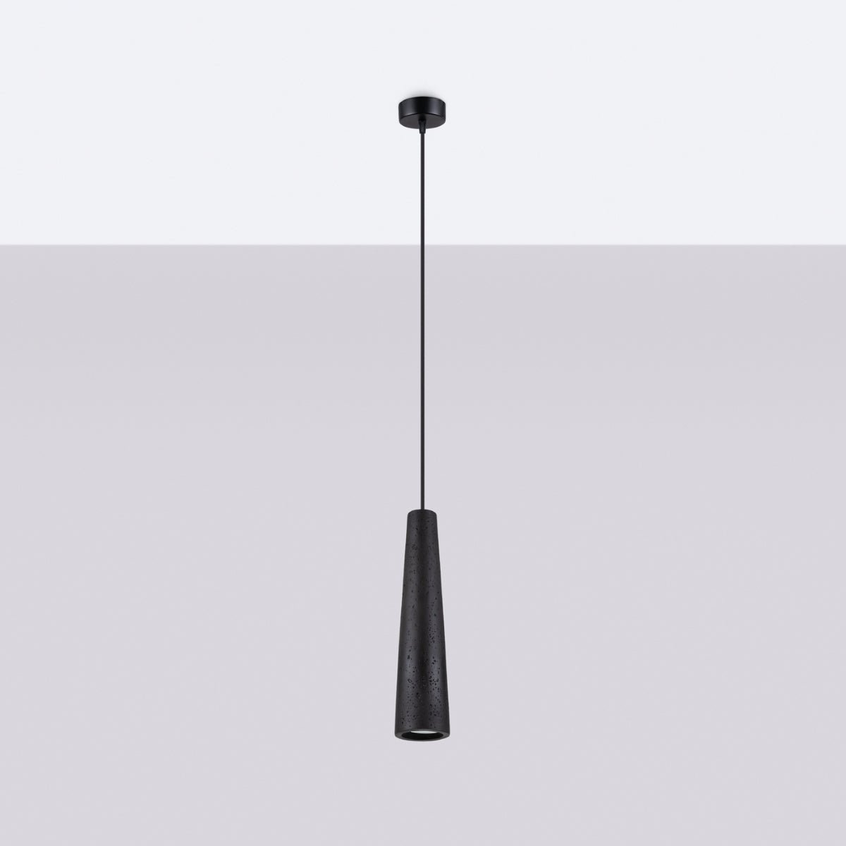 ELECTRA hanglamp zwart beton