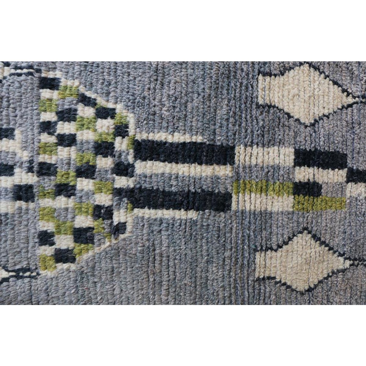Marokkanischer Berber-Flurteppich aus reiner Wolle, 73 x 384 cm