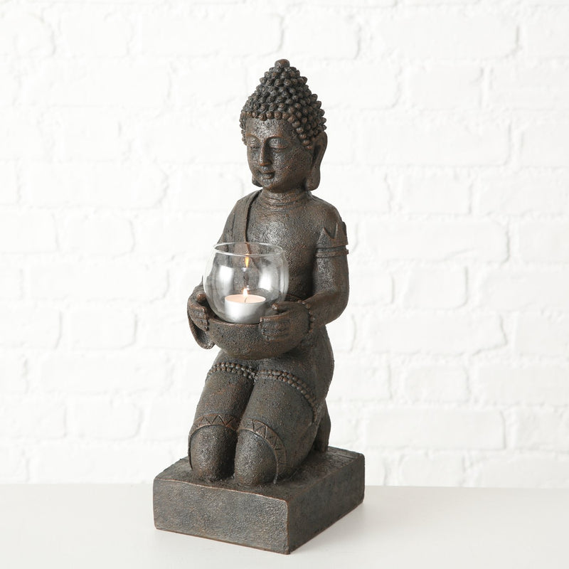 Windlicht ZEN GARDEN Buddha Höhe 44cm