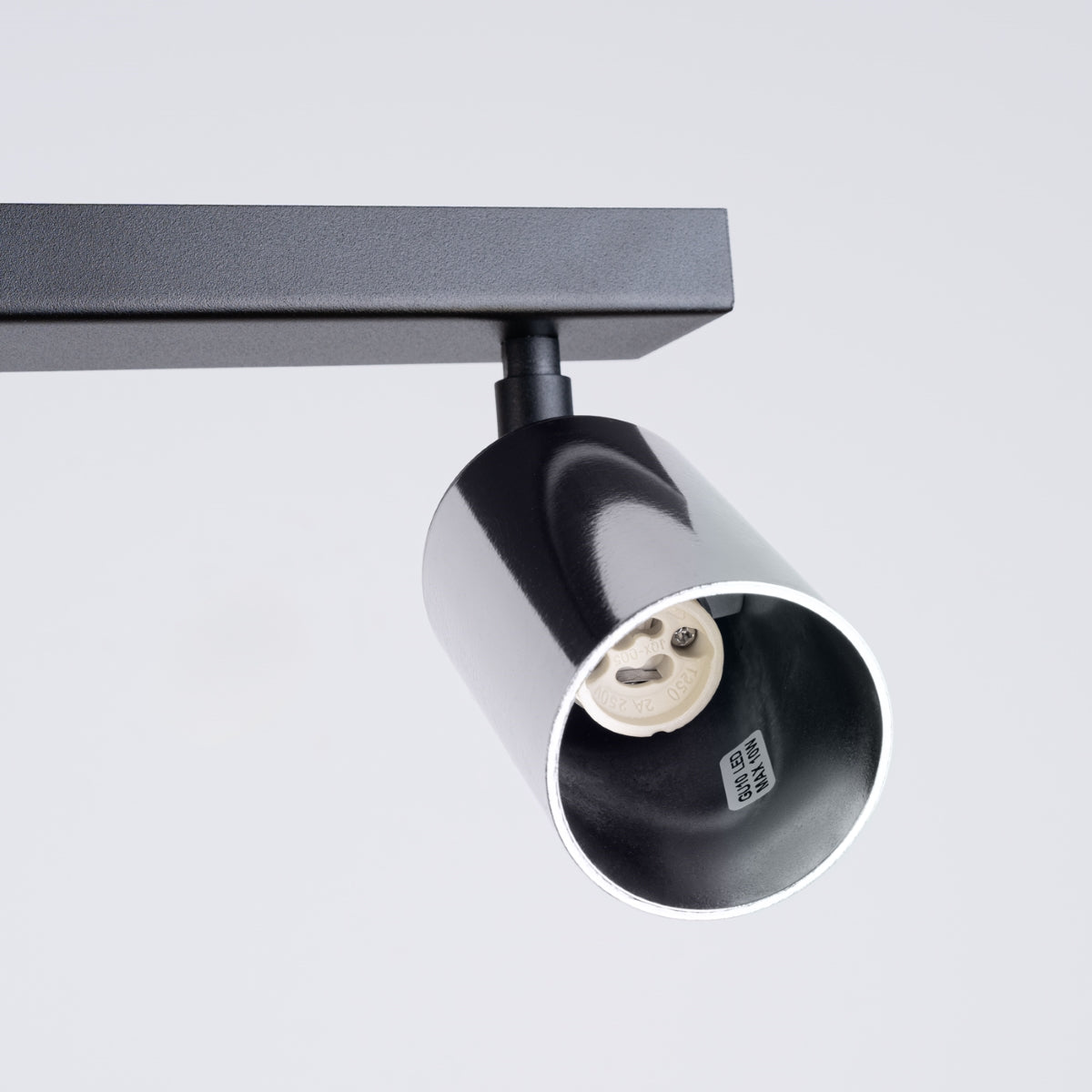 Plafond WINX 4L schwarz/chrom