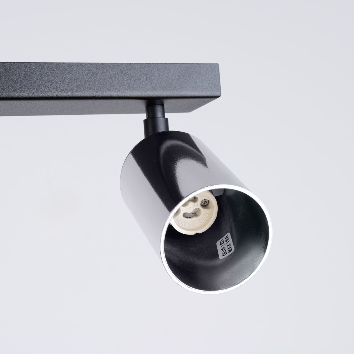 Plafond WINX 6L schwarz/chrom
