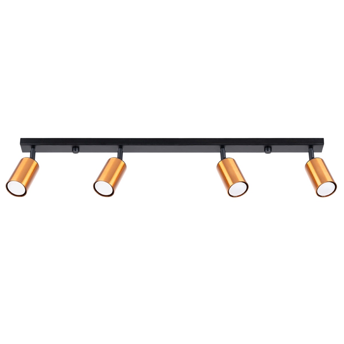 Deckenleuchte WINX 4L black/cooper