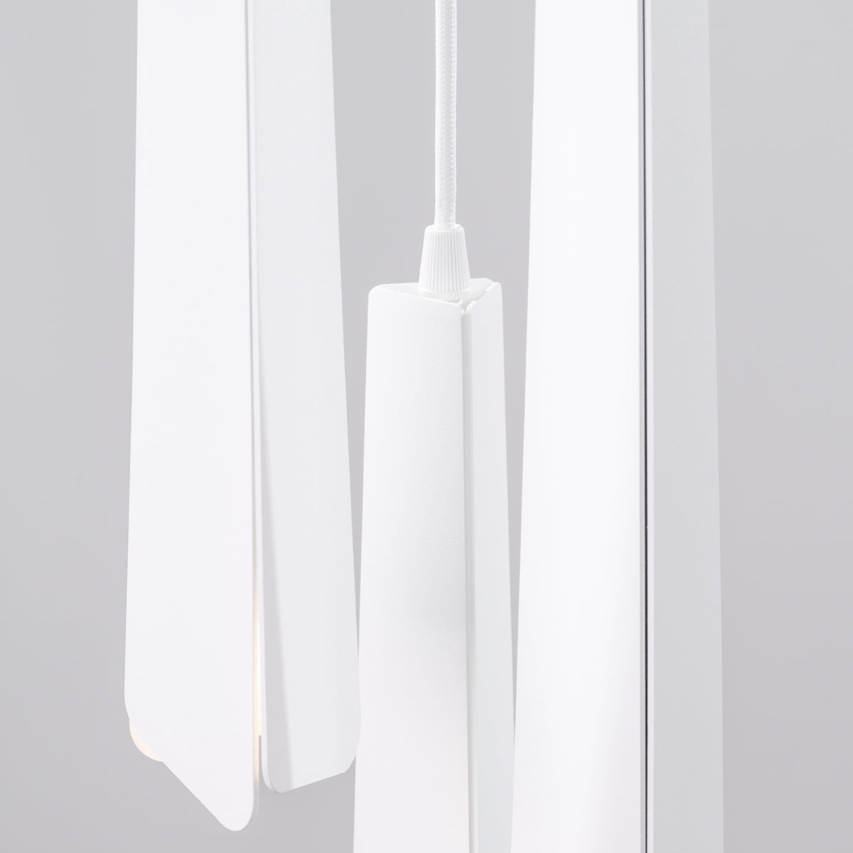 Pendant lamp PRYSM 3P white