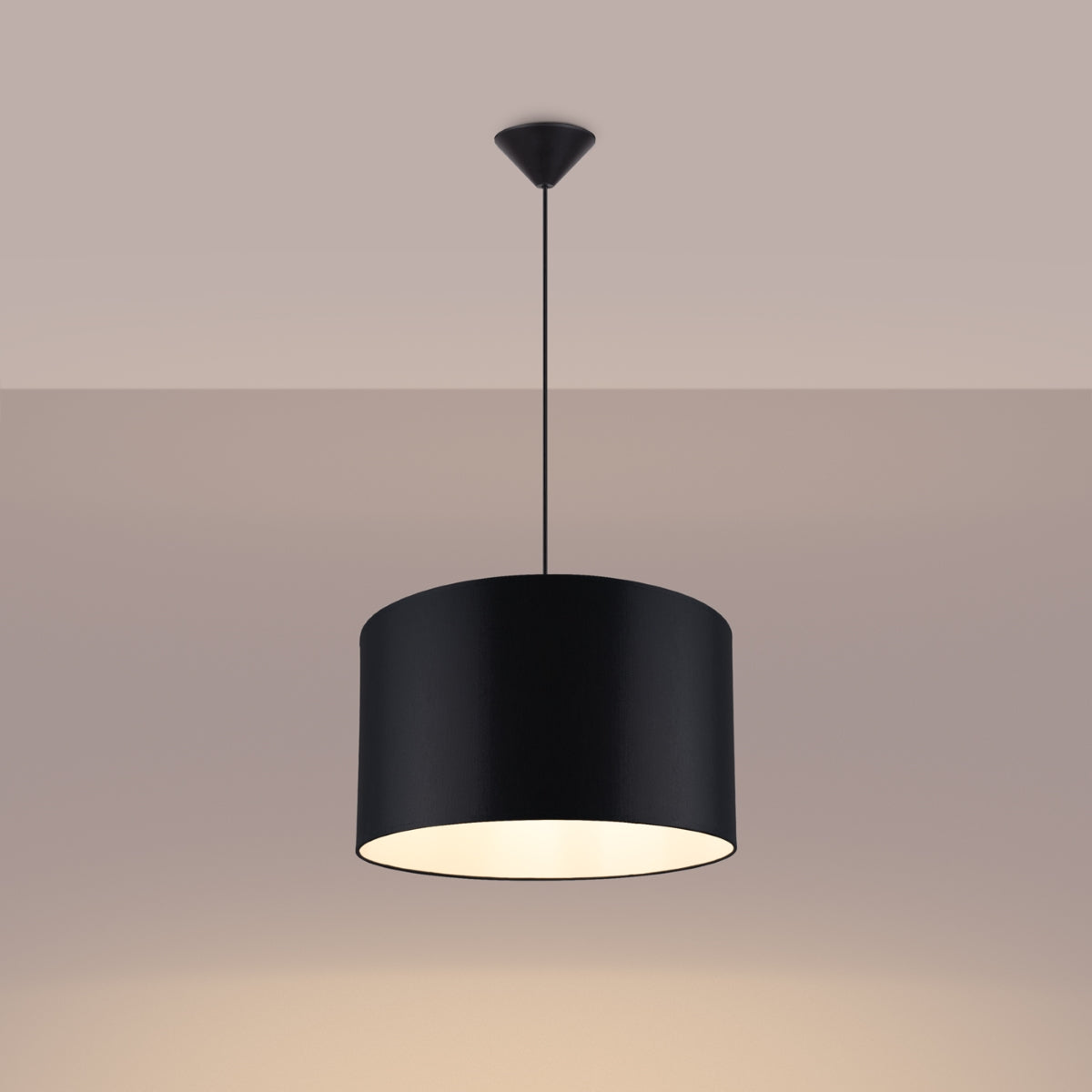Hängeleuchte NOVA 40 schwarz