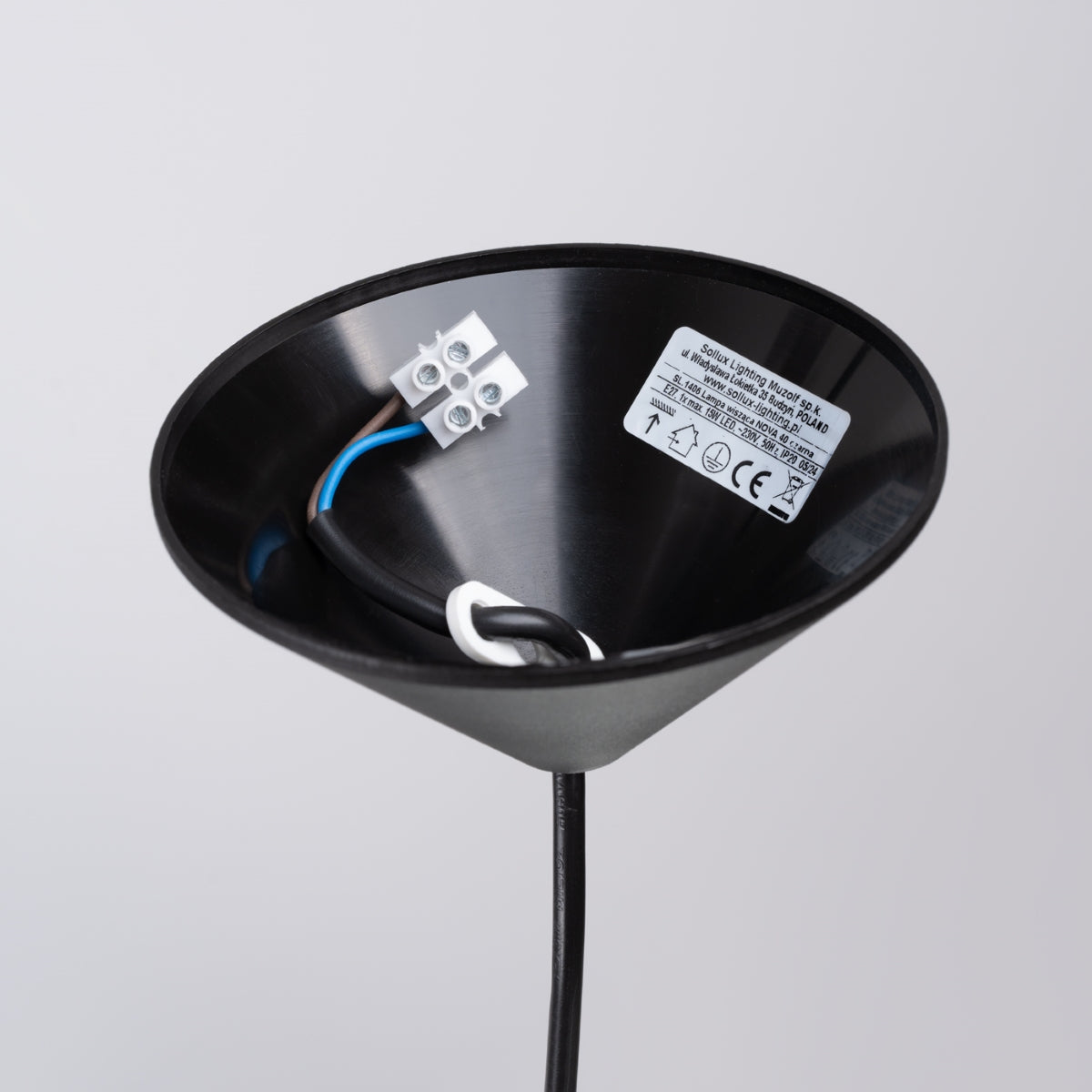 Hängeleuchte NOVA 40 schwarz