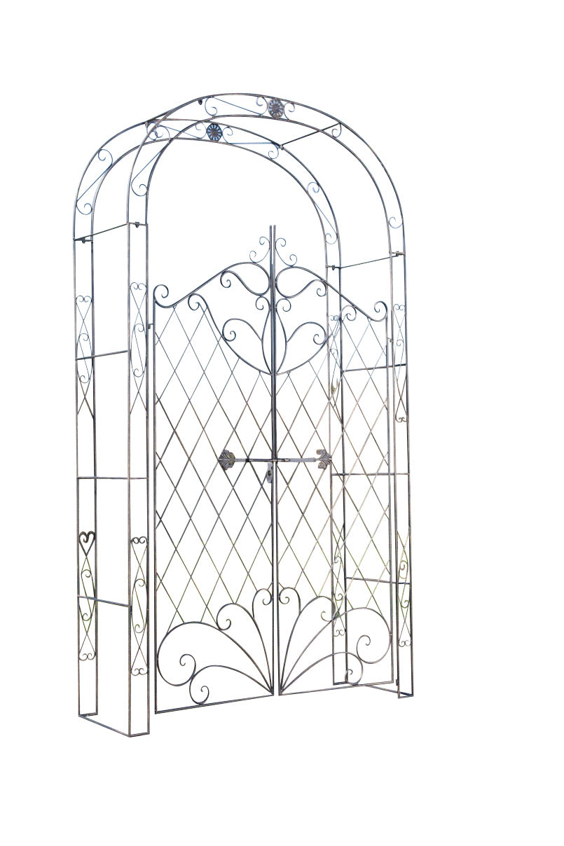 Rose arch with gate Melissa