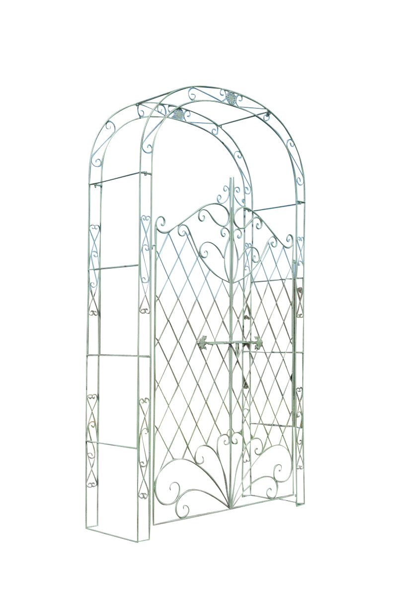 Rose arch with gate Melissa