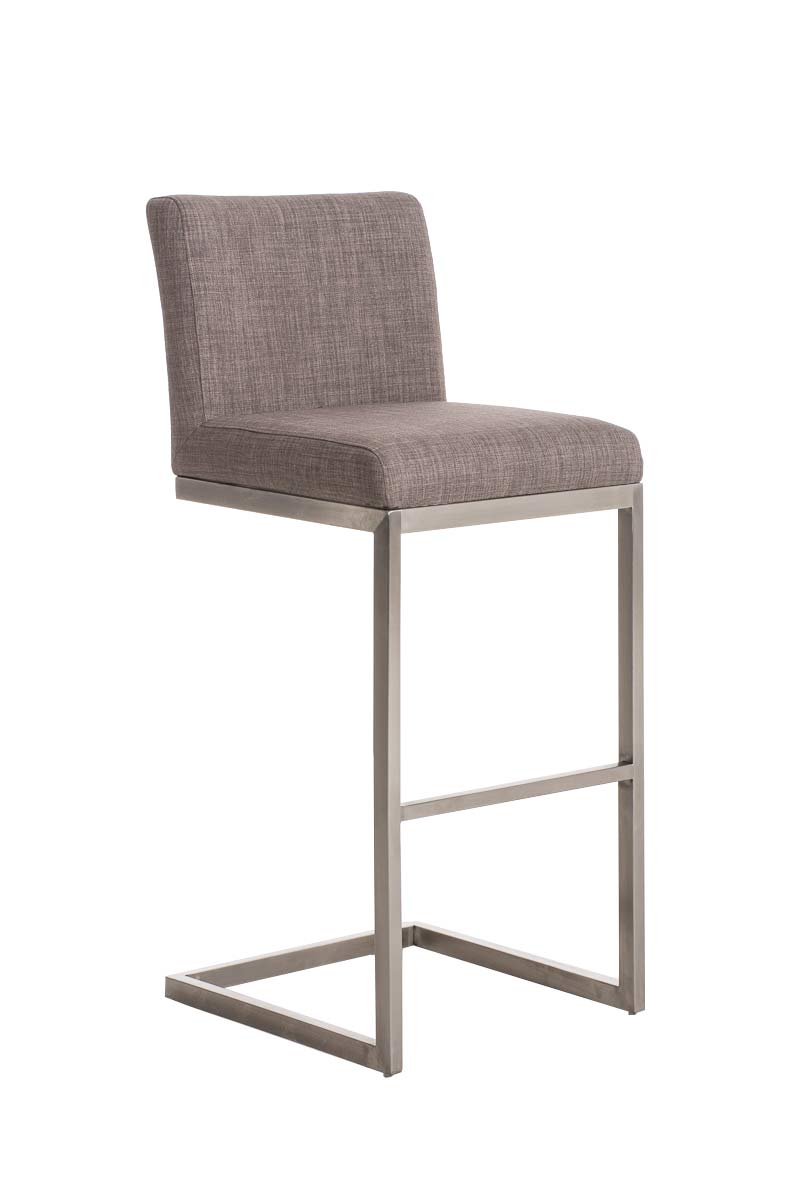 Paros bar stool with fabric cover