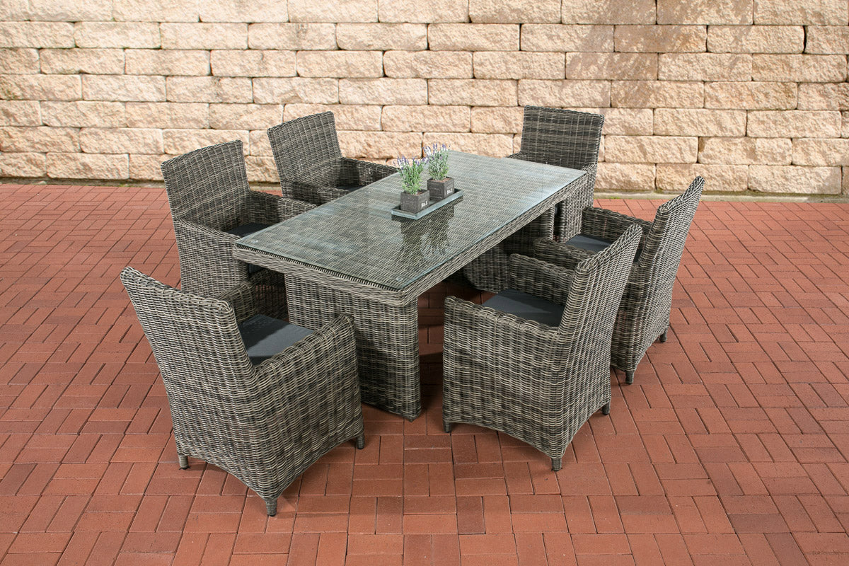 Polyrattan seating group Fontana